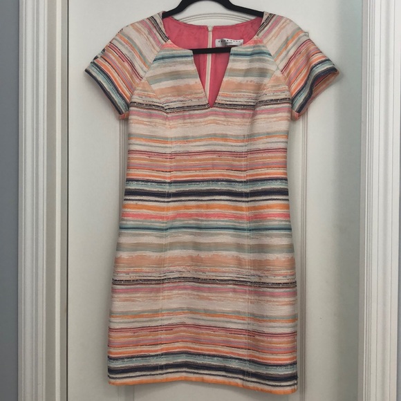 Trina Turk Angela Sandscape Jacquard Dress - Picture 1 of 3